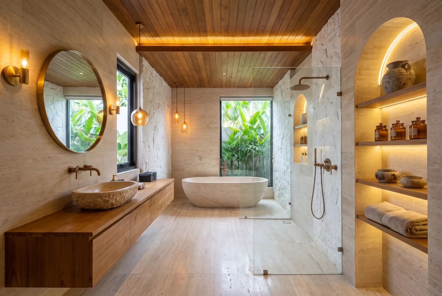 Villa bathroom