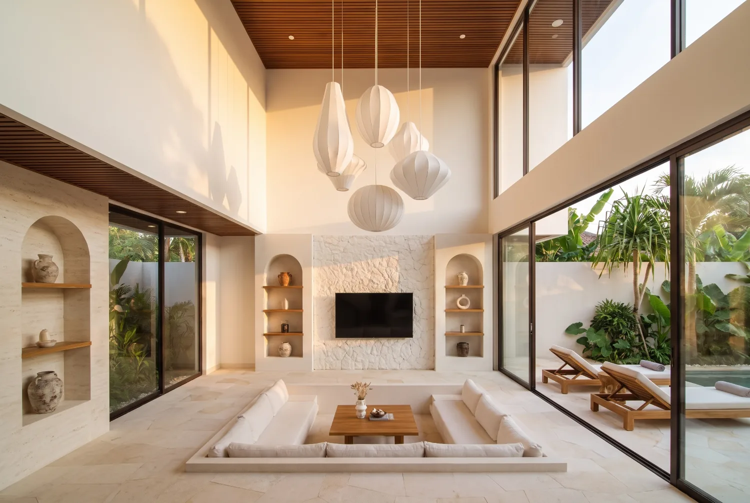 1 Bedroom Sky Villa living room