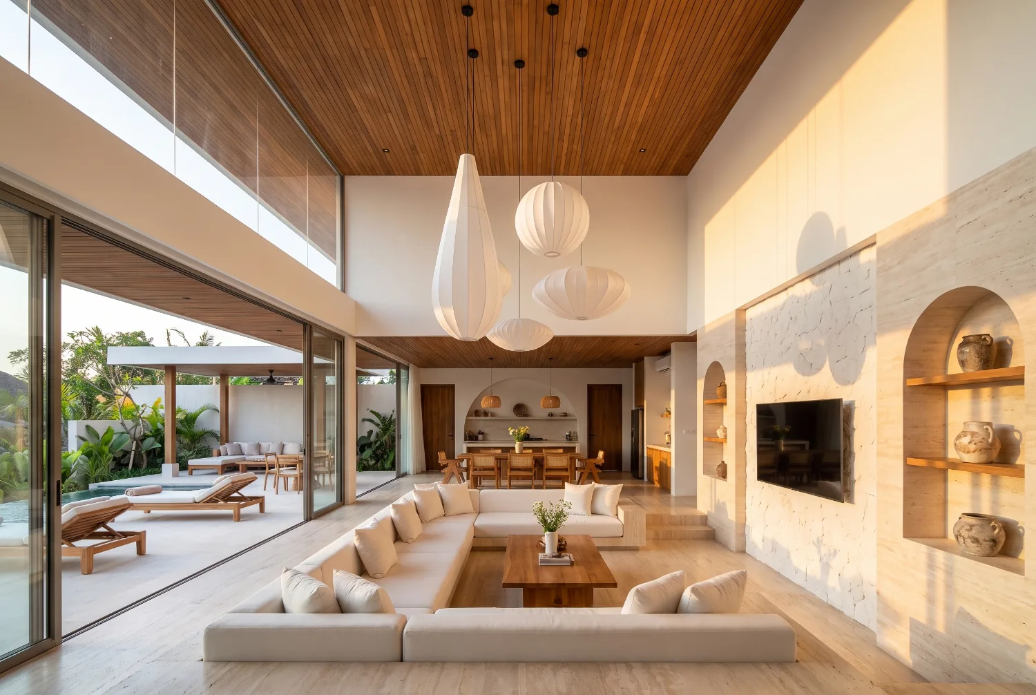 2 Bedroom Pool Villa living room