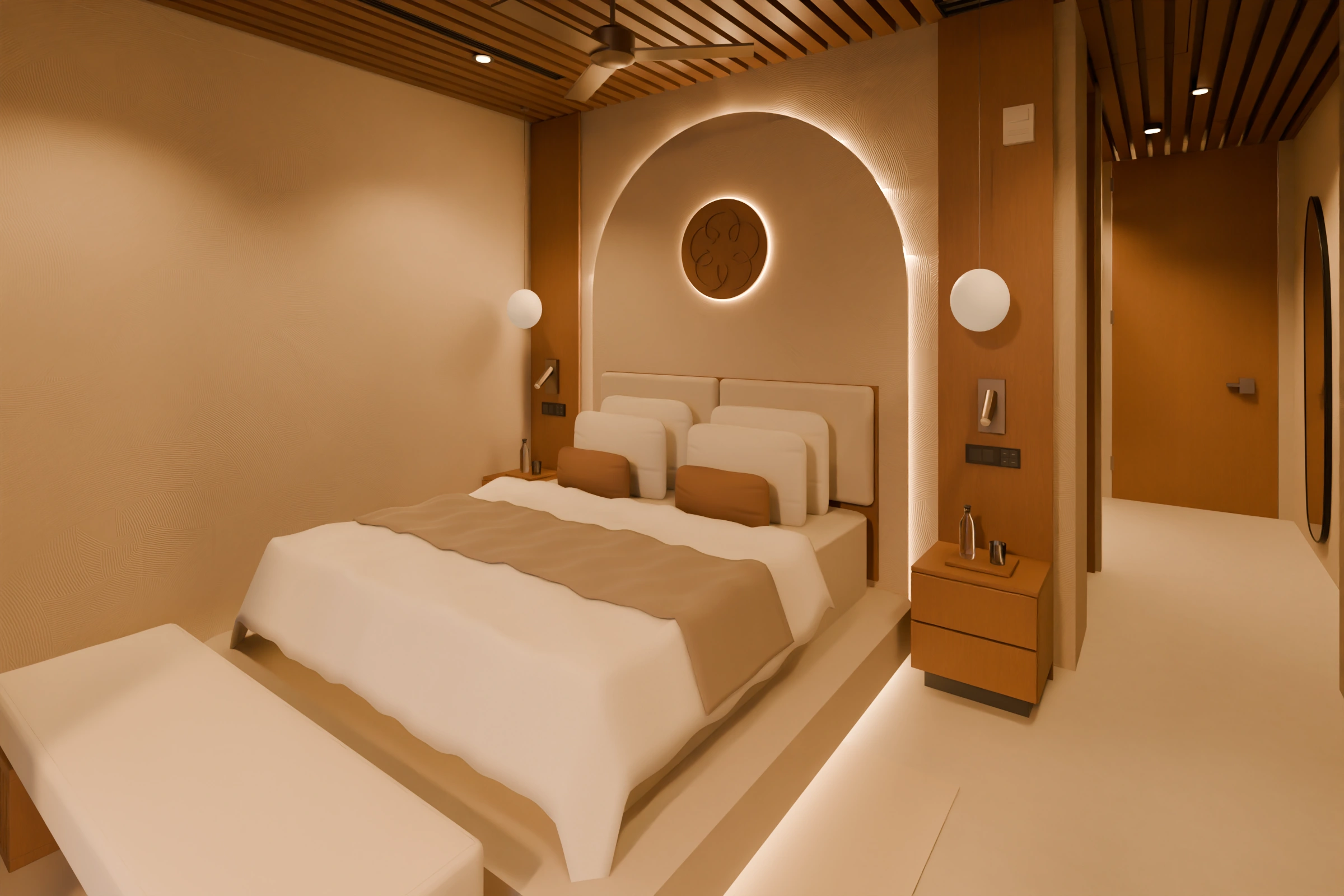 Proposed Segara Cliff, bedroom 2, ground-floor suite.