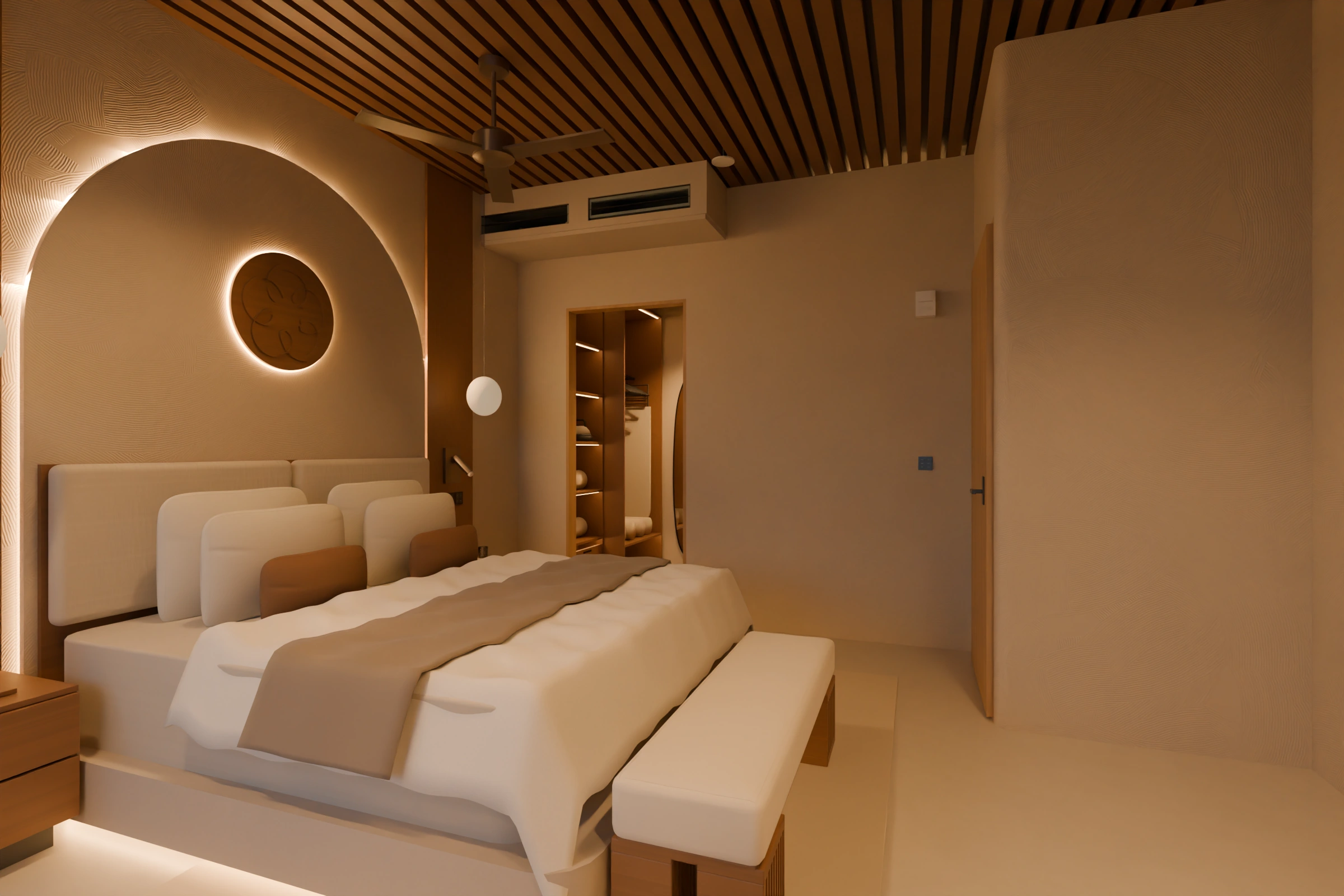 Proposed Segara Cliff, primary bedroom.